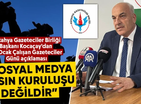 Kütahya Gazeteciler Birliği, çalışan gazetecileri unutmadı