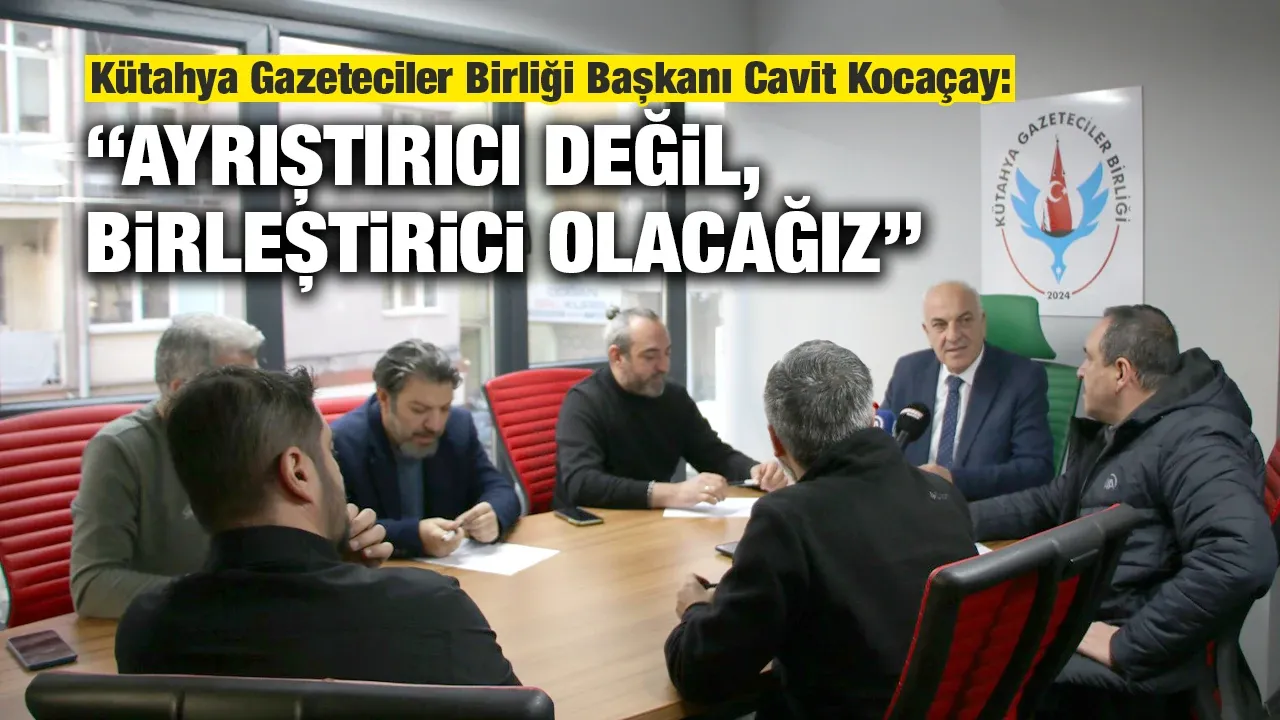 Kütahya Gazeteciler Birliği kuruldu